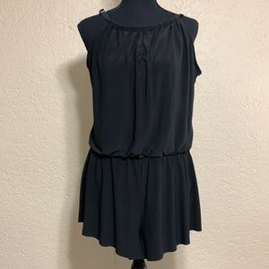 Aqua Green Romper Swimsuit One Piece